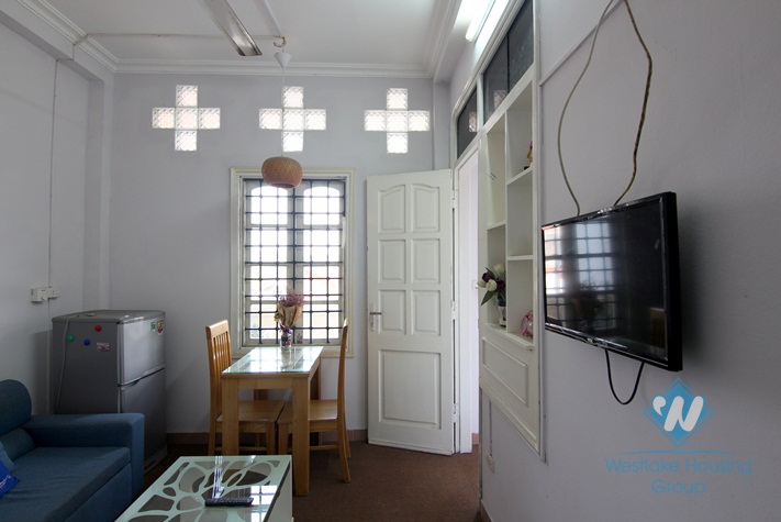 One bedroom apartment for rent in Trich Sai street, Tay Ho, Ha Noi